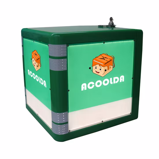Borsa per la consegna degli alimenti con scatola refrigerante per organizzatore di lattine personalizzata Non